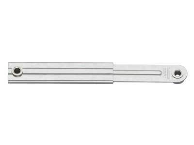 Ultra Mini Lid Stay - 3 5/16" Inches - 80° Opening - Stainless Steel - Sold Individually