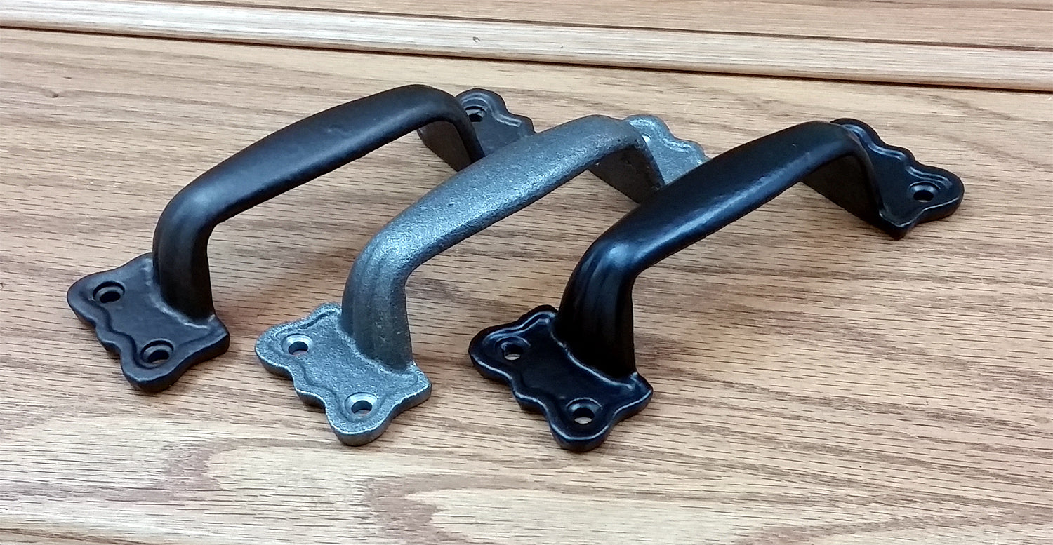 Yesteryear Nostalgic Farm House Style Door Handle Pull - 5-3/4" Inch - Multiple Finishes Available - Sold Individually