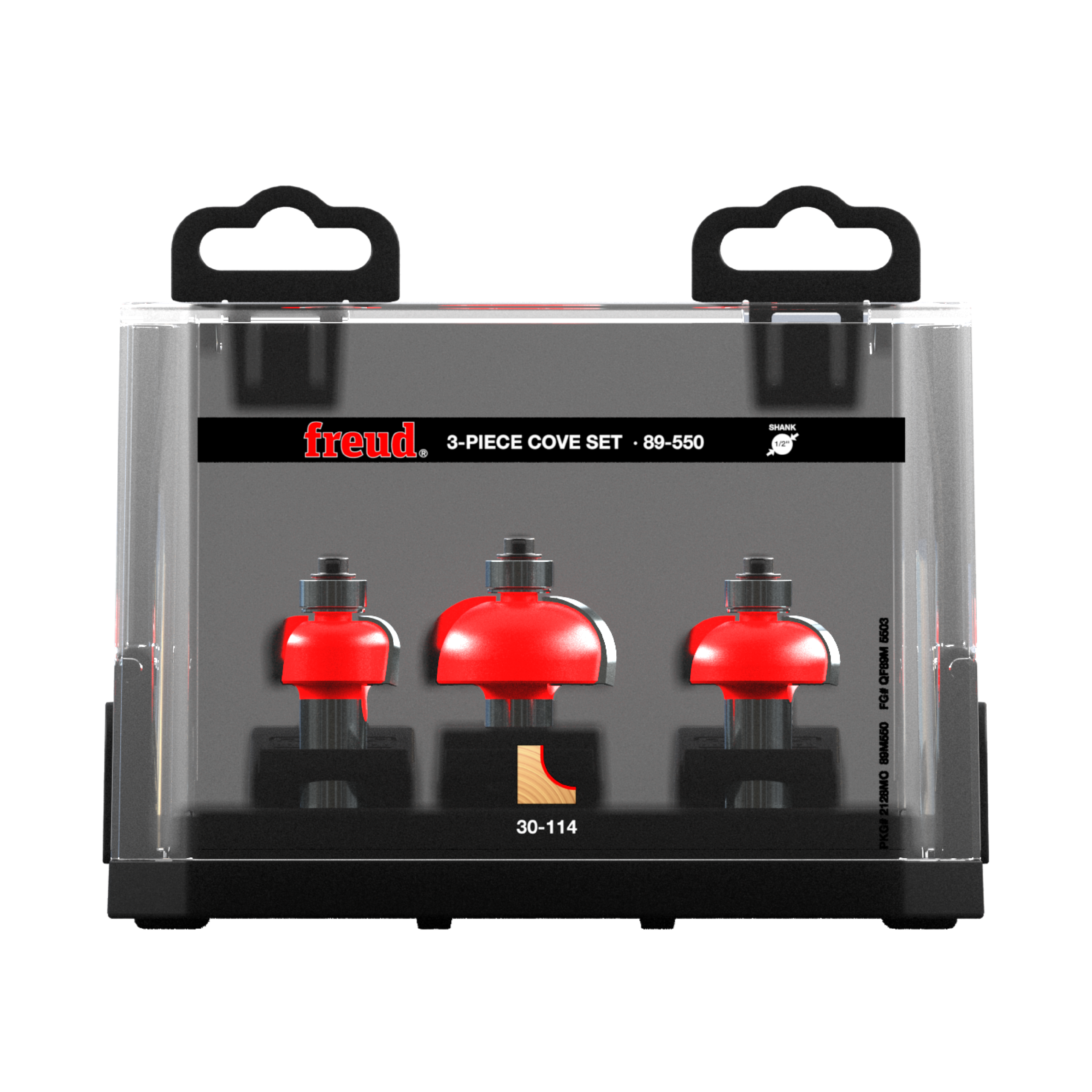 Freud 89-550 3 Piece Cove Bit Sets