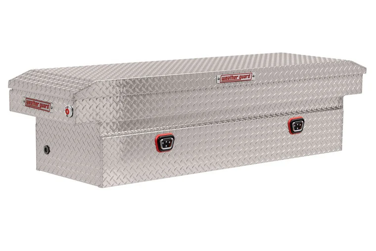 Weather Guard 127-0-04 Aluminum Saddle Box – Standard