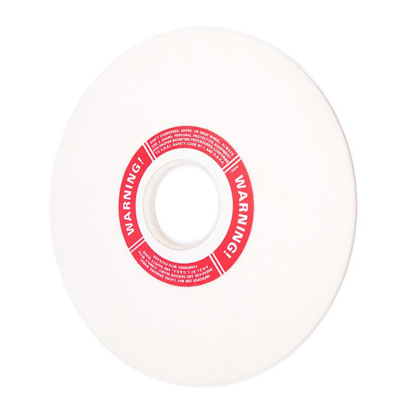 225 Dia x 5 Thick x 60mm Bore - WHITE 54-I -- Vitrified Wheel