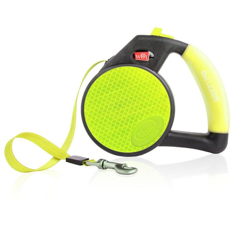 Wigzi 360 Degree Reflective Retractable Dog Leash With Gel Handle