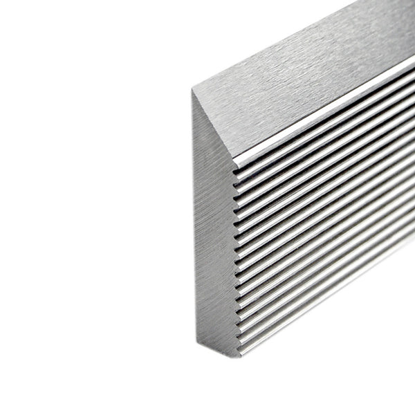 1/4" x 1-1/2" x 20" D2 Corrugated Knife for Salsco Shavings Mill