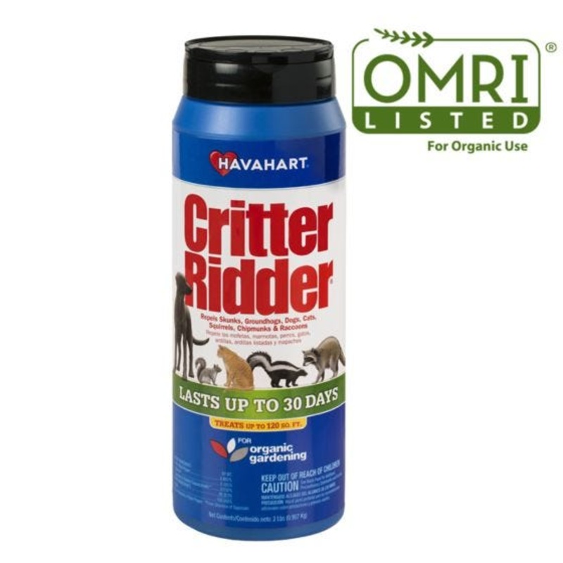 Woodstream CorporationHavahart Critter Ridder Granular Animal Repellent OMRI Listed for Organic Use