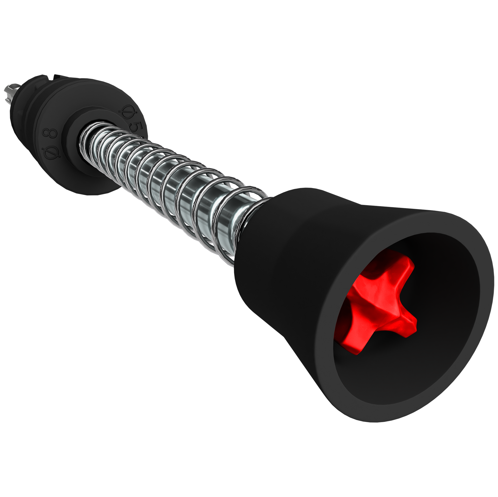 Diablo DMAPLA4400 1/4" x 4"x 9" AMPED™ Rebar Demon™ SDS-Plus 4-Cutter Full Carbide Head Dust Extraction Hammer Drill Bit