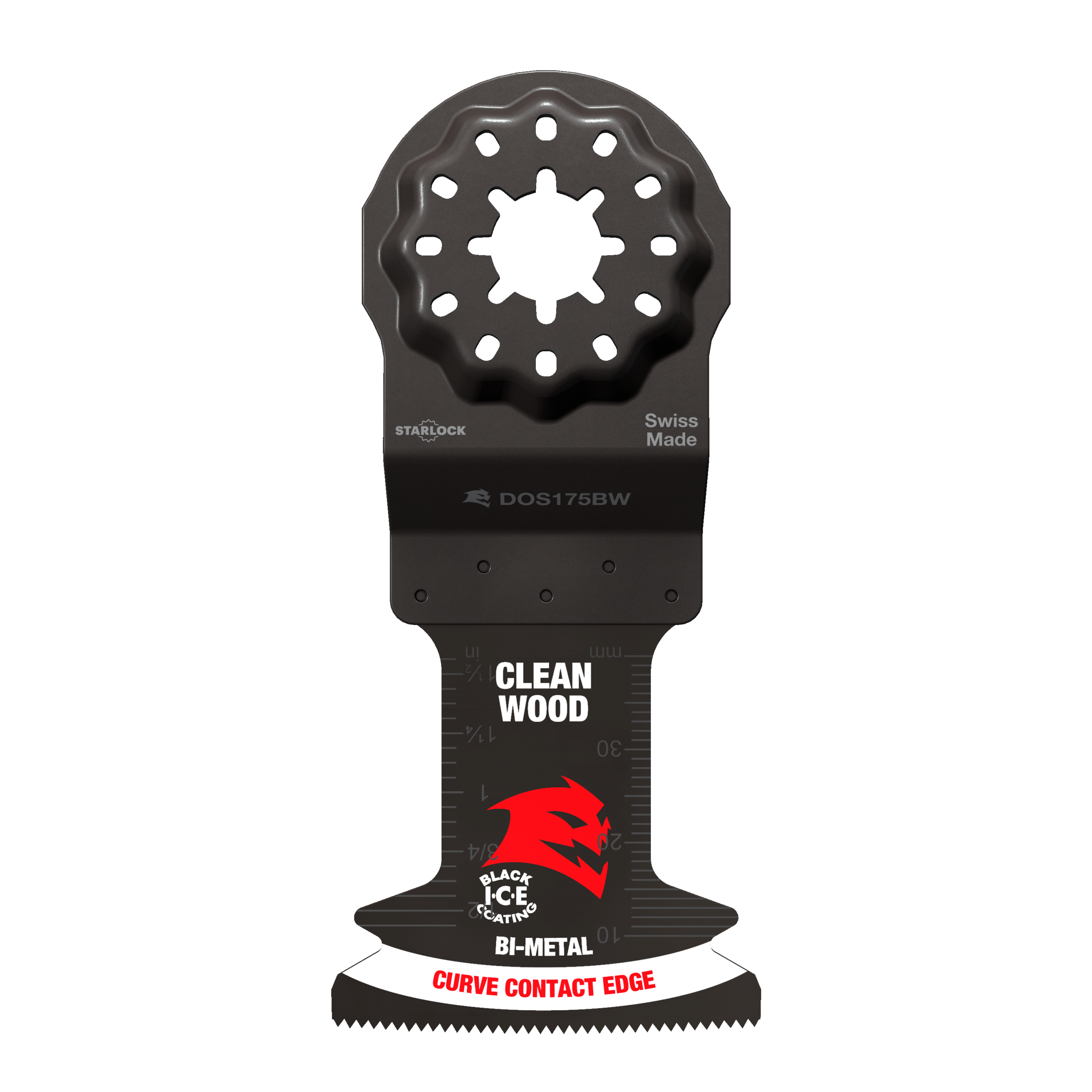 Diablo DOS175JBW Diablo Demo Demon™ 1-3/4"Starlock Bi-Metal Oscillating Blade for Clean Wood