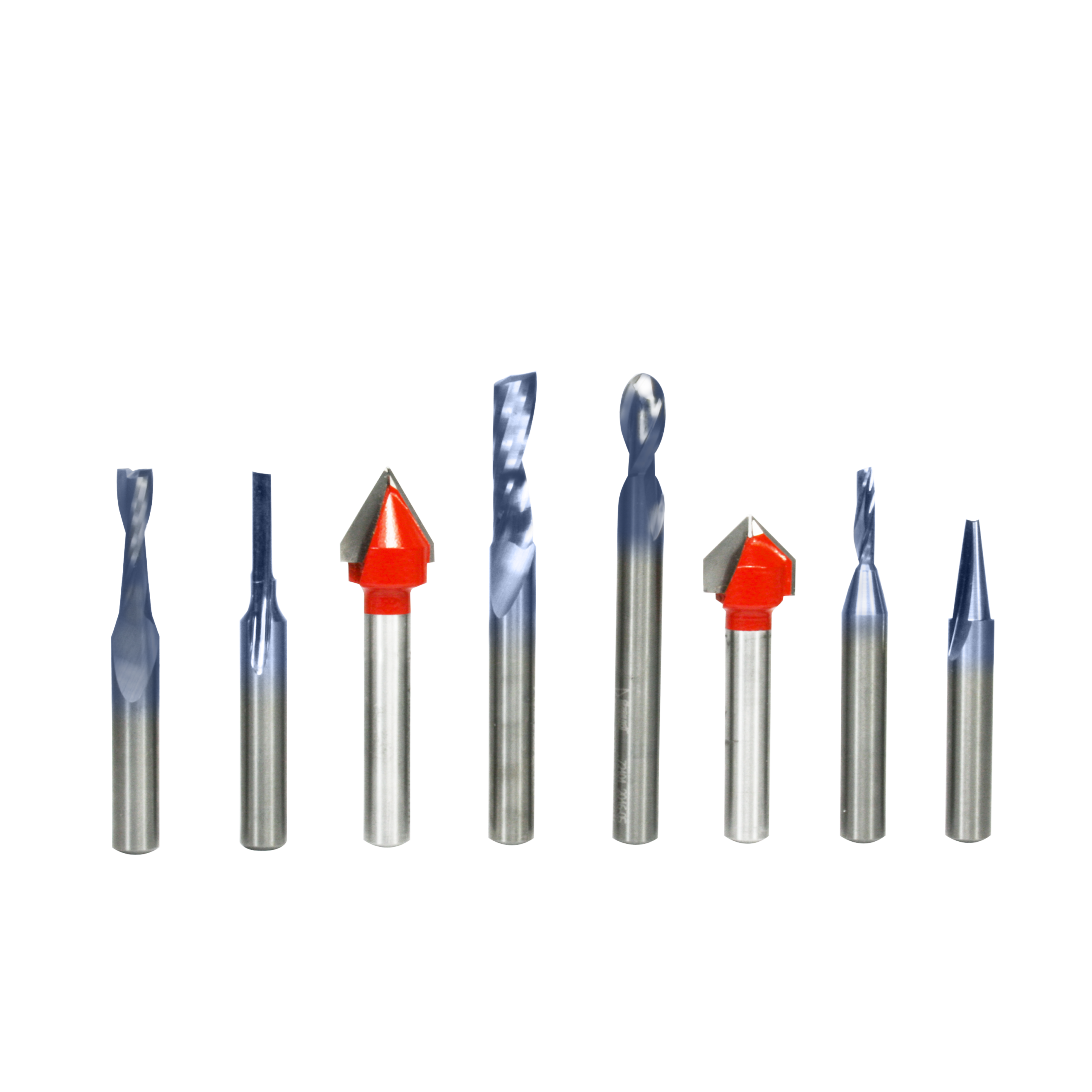Freud 87-208 8 Piece CNC Router Bit General Purpose Set
